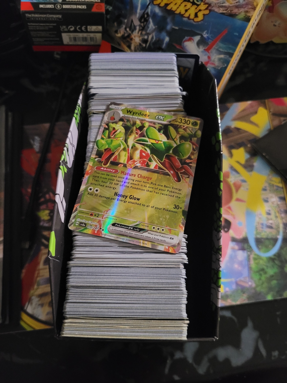 Full Pokemon Card Box